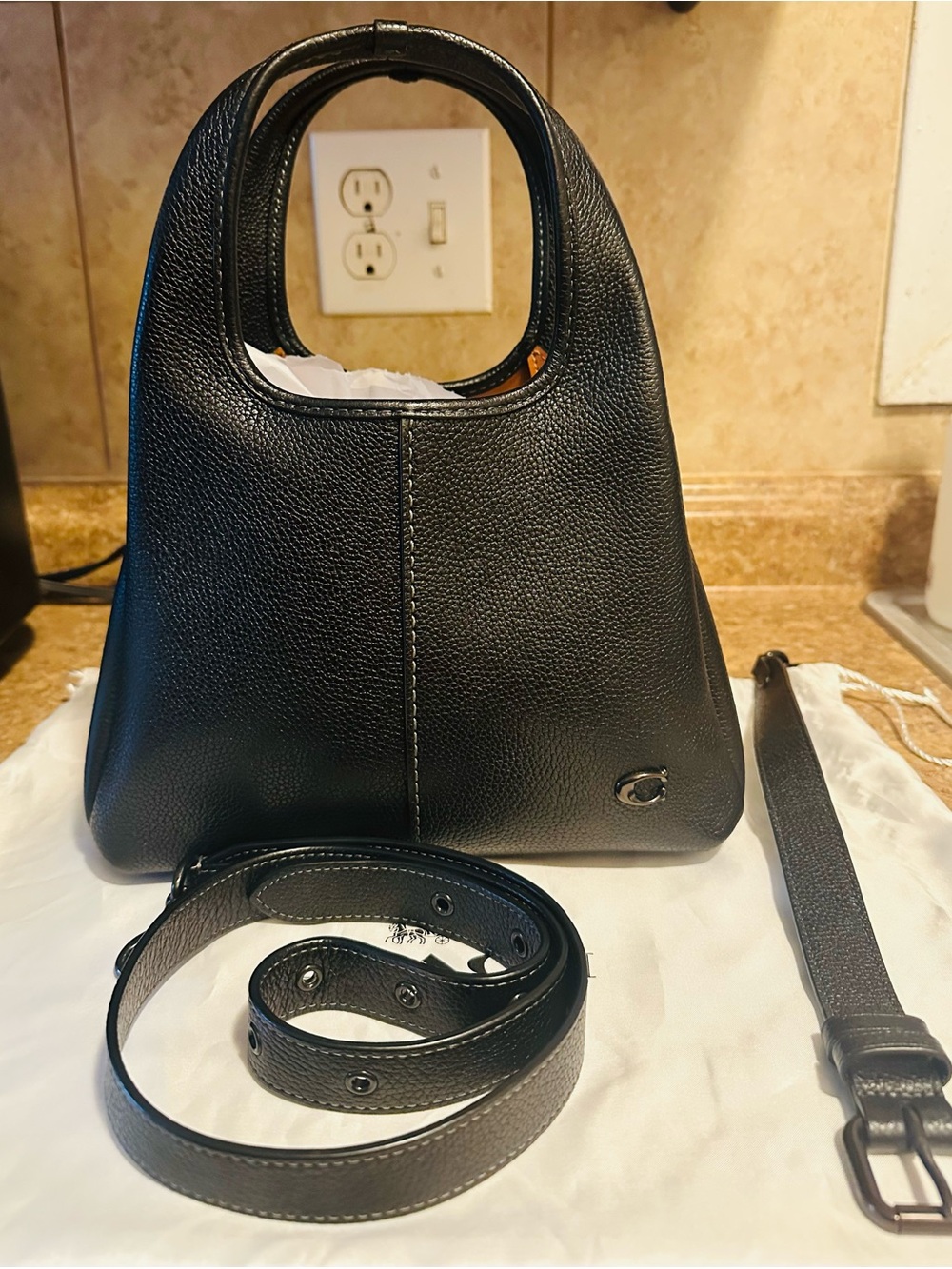 Coach Lana 23 Black Leather - Picture 2 of 16